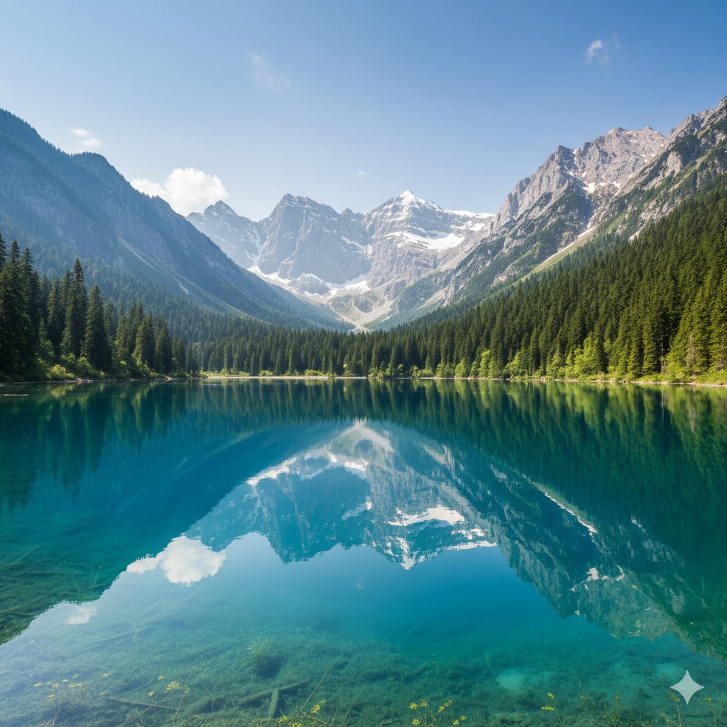 湖光山色